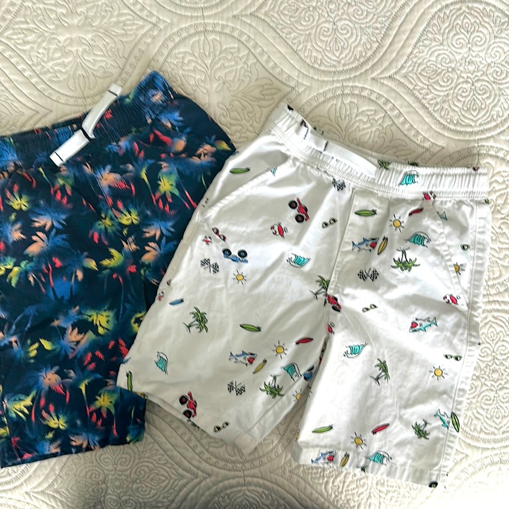 2 Little boys cotton shorts